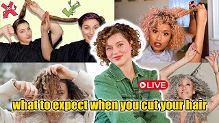 THE BIGGEST THINGS YOU NEED TO CONSIDER BEFORE CUTTING YOUR CURLY HAIR (live q&a with a hairstylist)