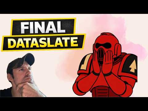 Final Warhammer 40k DATASLATE Before the New Edition – What Changes?