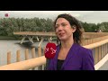 Weerwaterbrug naar Floriadeterrein geopend in Almere