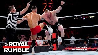 Download lagu Finn Bálor DDTs Brock Lesnar in a furious start t... mp3