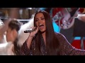 Demi Lovato Stayin Alive Live On 59th GRAMMY Awards