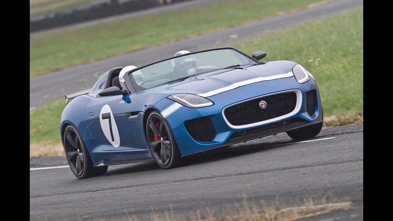 Jaguar Project 7 - the most extreme F-type driven on track