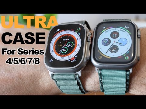 Convert Apple Watch Series 7/8 to ULTRA Case for $12