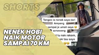 Viral Kisah Nenek Berusia 74 Tahun Hobi Kendarai Motor sampai 70 Km, Cucu Ungkap Kisah di Baliknya