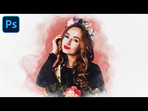 Watercolor Effect Photoshop Tutorial | Turn Photos into Watercolor Art