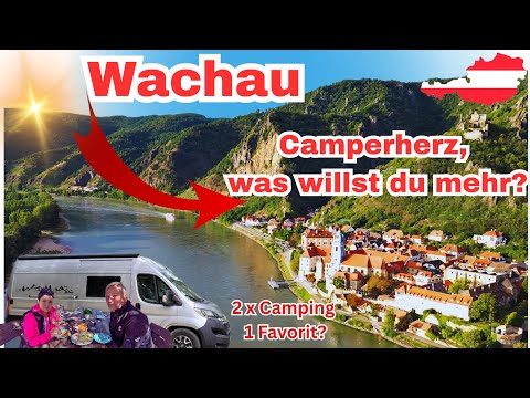 😲 Wachau - Camping happiness on the Danube❓️ Camping enjoyment & cycling holiday