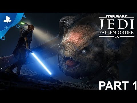 STAR WARS JEDI FALLEN ORDER WALKTHROUGH GAMEPLAY PART 1 (PS4)