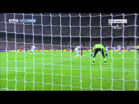 Alexis GOLAZO Barcelona vs Real Madrid 2013 HD con relatos de Cadena Ser