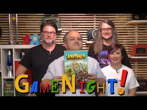 Animals on Board - GameNight! Se4 Ep25 - How to Play and Playthrough