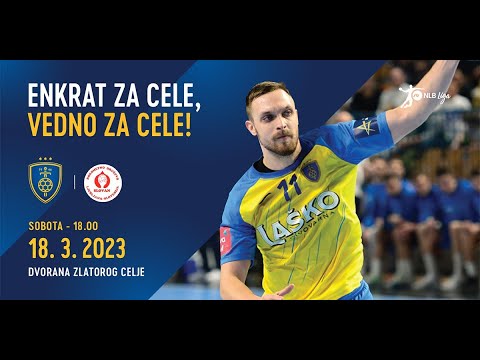 18. KROG - 1.A DRL - MOŠKI (2022/23): RK CELJE PIVOVARNA LAŠKO : RD LL GROSIST SLOVAN [PRENOS]