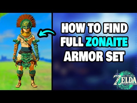 How To Find The FULL Zonaite Armor Set in Zelda Tears of the Kingdom (STEP-BY-STEP)