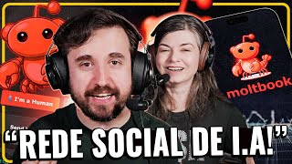 A REDE SOCIAL SÓ PARA I.A. - É BIZARRO!