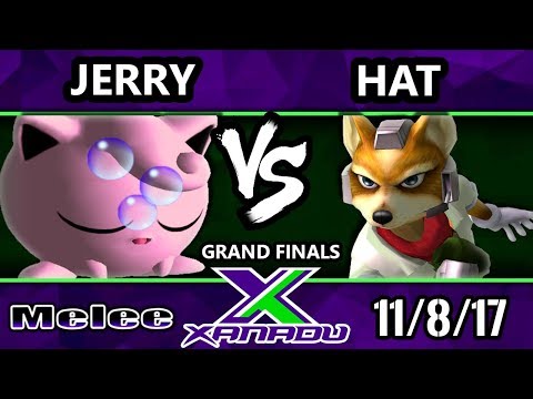 S@X 227 Melee - Jerry (Jigglypuff, Fox) Vs. Plank (Fox, Sheik) - Smash Melee Grand Finals - SSBM