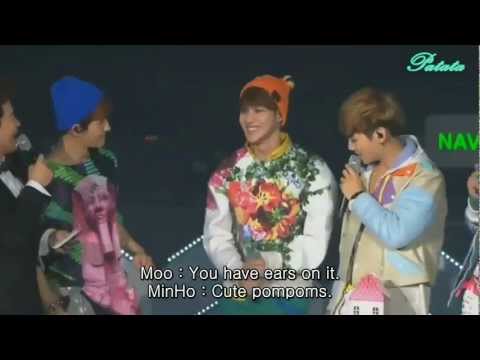 [ENG] Showcase 'Dream Girl' with SHINee (Talk - part2)