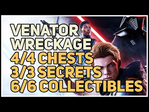 All Venator Wreckage Secrets Chests and Databank Collectibles Zeffo Star Wars