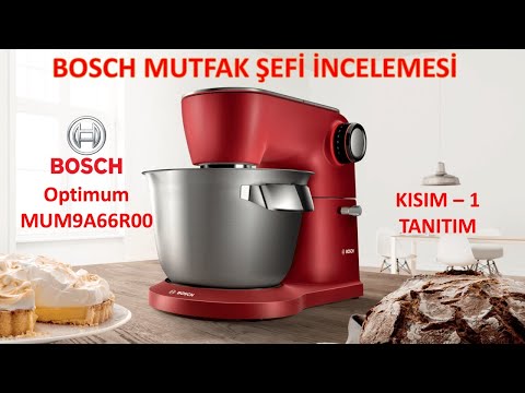 Virtuvinis kombainas Bosch MUM9A66R00 video