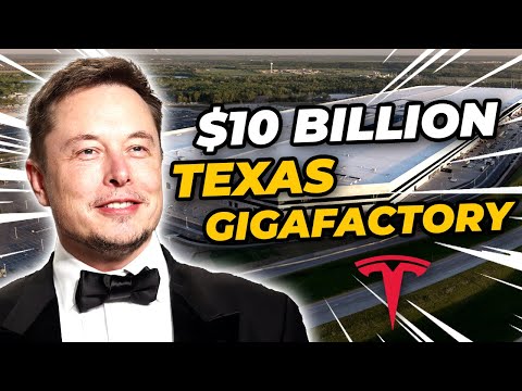 Tesla's New $10 Billion Gigafactory Texas Production!