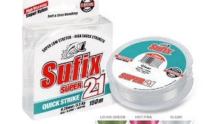 Леска sufix super 21 fluorocarbon 150м