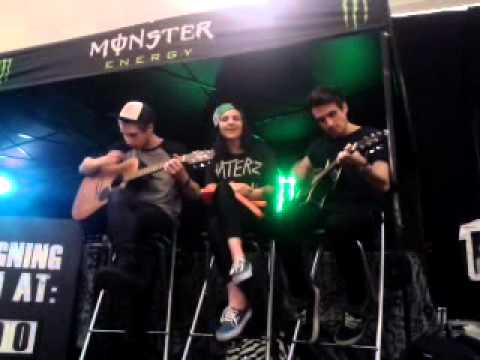 The Hype Theory - If You're Going Down I'm Going With You Acoustic (Warped Tour UK)