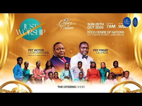 SUNDAY 2ND SERVICE || JUST WORSHIP || MY INHERITANCE || 26/10/2025