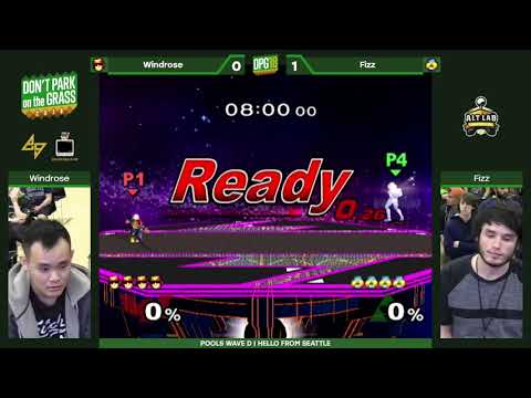 DPotG 2018: Pools Wave D - Windrose (Captain Falcon) vs. Fizz (Sheik)