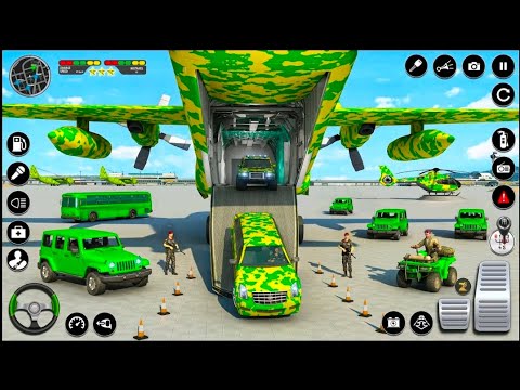 Real Army Vehicle  Transport - 3D USCargo  Offroad Track  Driving - Android gameplay Video#trending
