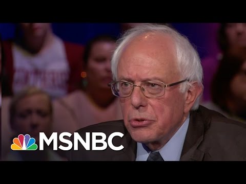 Bernie Sanders: We Will End 'Gun Show Loophole' | Democratic Forum | MSNBC