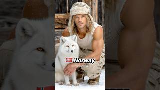 The Most Handsome Men with Animals Who Need Us Pt5💚🐾  #shorts #handsome #men #aiart #イケメン