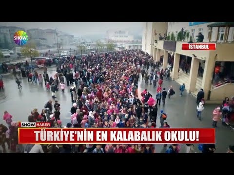 Türkiye'nin en kalabalık okulu!