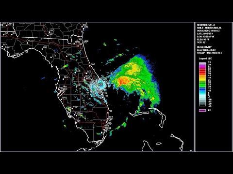Melbourne Fl Radar Loop