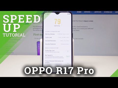 How to Speed Up OPPO R17 Pro - Optimize System