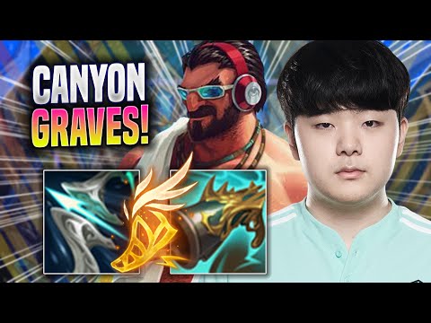 CANYON IS SO GOOD WITH GRAVES! - DK Canyon Plays Graves JUNGLE vs Bel'veth! | Season 2022