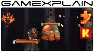 Donkey Kong Country Returns: Handy Hazards 7-3 (Puzzle Pieces, KONG Letters Guide, Walkthrough)