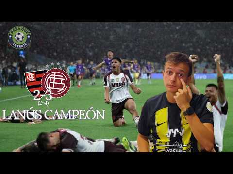Para que te traje - REACCIÓN - Lanús 3-2 Flamengo: El GRANATE campeón de la Recopa Sudamericana