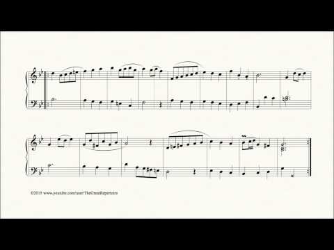 Bach - Menuet in G Minor BWV Anh 115
