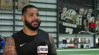 1-on-1 with Saints center Erik McCoy