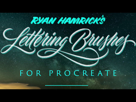 Lettering Brushes for Procreate