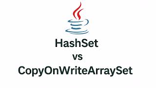 Download the video "HashSet vs CopyOnWriteArraySet in Java | Last-Minute Java Interview Guide"