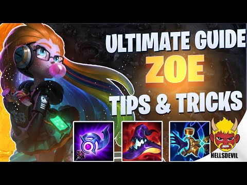 WILD RIFT ULTIMATE ZOE GUIDE | TIPS & TRICKS | Guide & Build