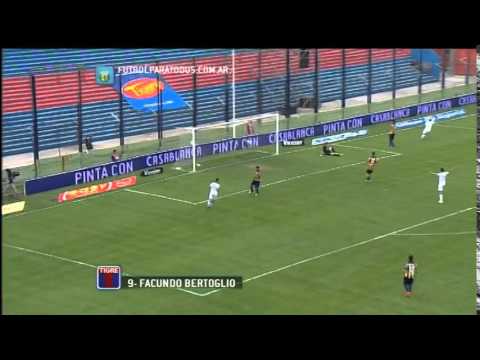 Gol de Facundo Bertoglio, Tigre 4-1 Rosario Central