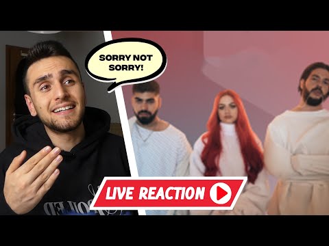 Monet192 x Takt32 x Badmómzjay - Sorry Not Sorry (prod. Maxe) [Official Video]🔴 LIVE REACTION