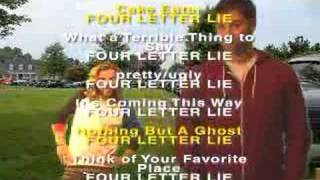 Four Letter Lie - What A Terrible Thing To Say Infomercial