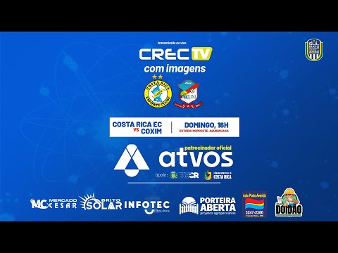 COSTA RICA X COXIM - CAMPEONATO ESTADUAL SUL-MATO-GROSSENSE 2025