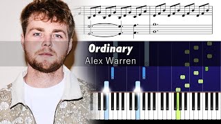 Download lagu Alex Warren - Ordinary (Wedding Version) - Accurate Piano Tutorial with Sheet Music mp3