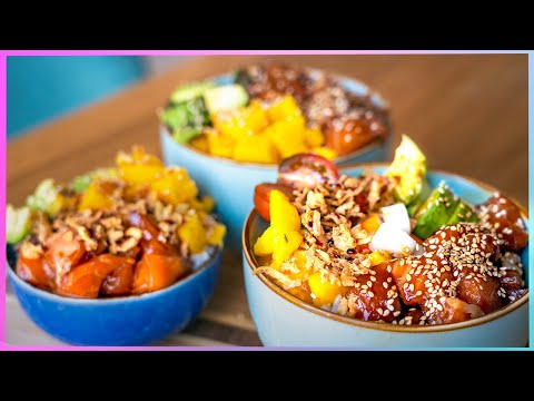 Haz POKE en casa!! Receta del plato de MODA!! TE ENCANTARÁ!