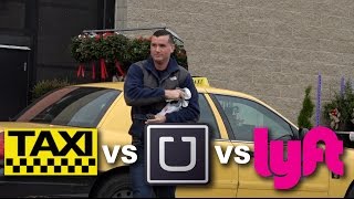Who's The cheapest! Taxi vs Uber vs Lyft! Ride Share Social Experiment!