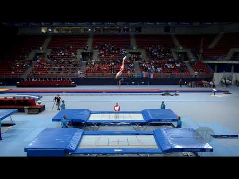 KJAER Benjamin (DEN) - 2017 Trampoline Worlds, Sofia (BUL) - Qualification Trampoline Routine 1