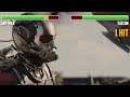 Ant Man Vs Falcon WITH HEALTHBARS HD Ant Man