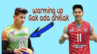 Download lagu Warming Up Gak Ada Ahklak SANDI AKBAR Langsung Di Balas Tuntas DIMAS SAPUTRA mp3