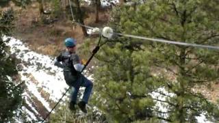 preview picture of video 'Colorado Zip Line'